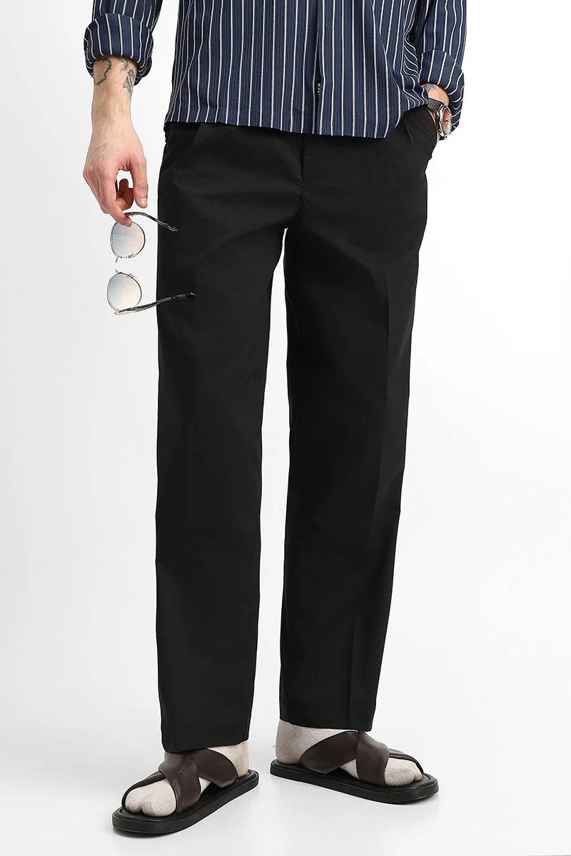 SNITCH Stretch Relaxed Fit Trousers